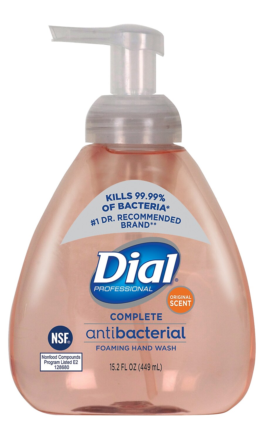 Dial Complete Antibacterial Foaming Hand Soap, 15.2 Oz. (DIA98606)