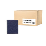 Miquelrius Cosmos 4-Subject Notebook, 5.8" x 8.3", 120 Sheets, College-Ruled, Blue/Gray, 5/Carton (49964CS)