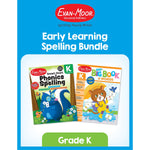 Evan-Moor Early Learning Spelling Activity Book Bundle, Grade K Workbook, 2/Set