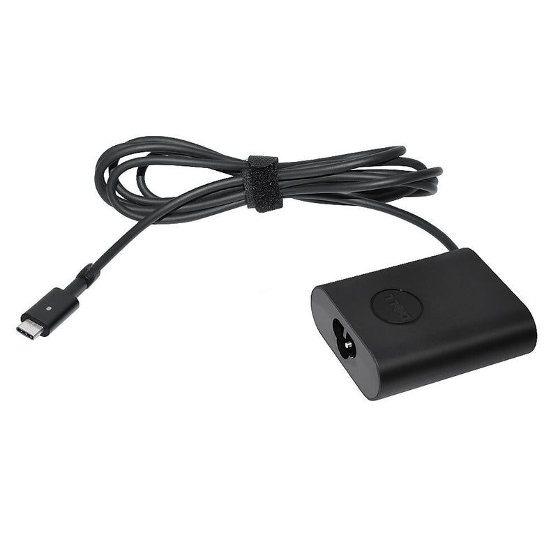 Dell 30W USB-C Power Adapter For Dell XPS 12 9250, Latitude 12 7275, and Latitude 13 E7370 Laptop, Black (DA30NM150)