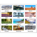 2026 AT-A-GLANCE Panoramic Landscape 21.75" x 17" Monthly Desk Pad Calendar (89802-26)