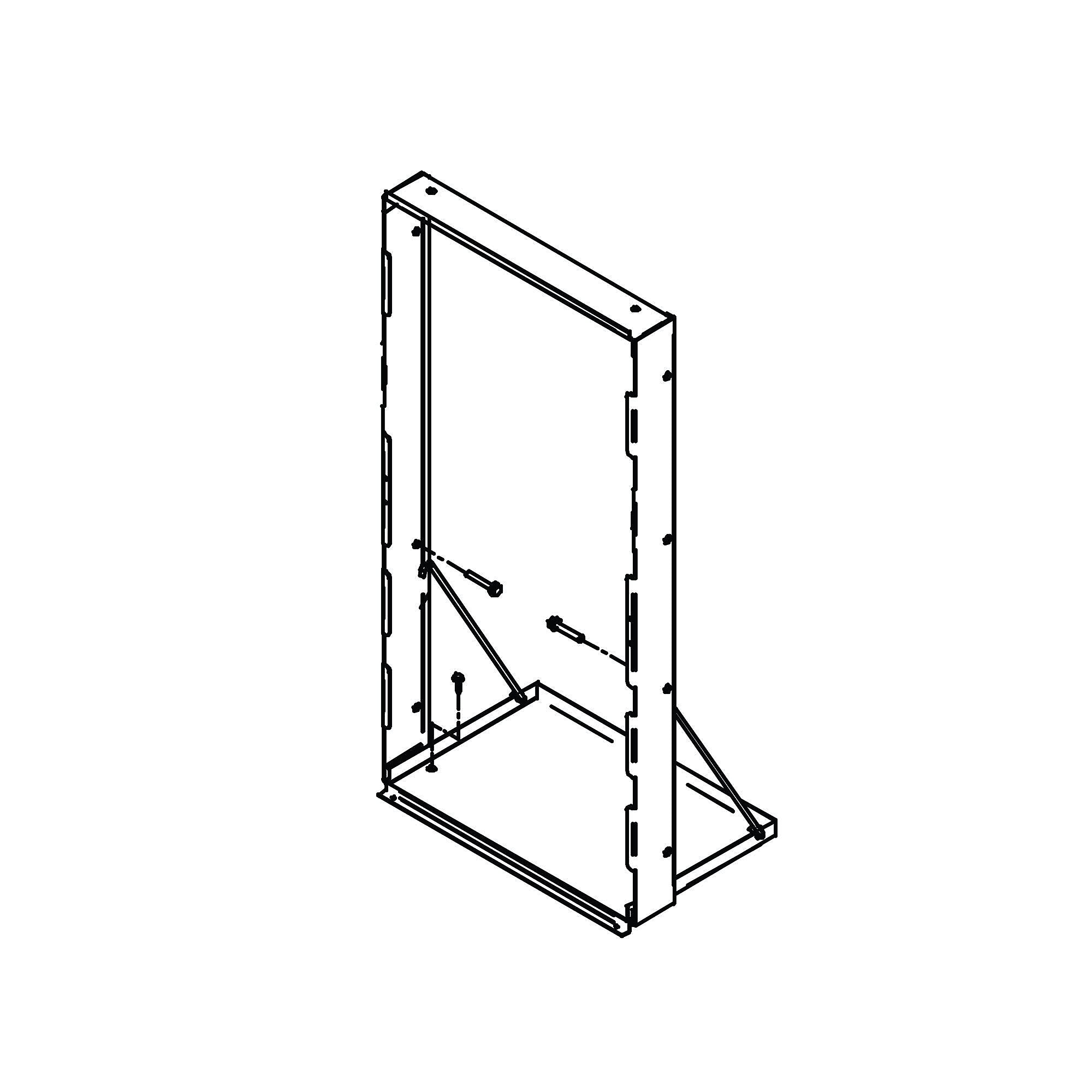 Elkay Single In-Wall Mounting Frame (MFWS100)