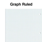 Staples Wireless 1-Subject Notebook, 8.5" x 11", Graph Ruled, 80 Sheets, Green (ST58384C)