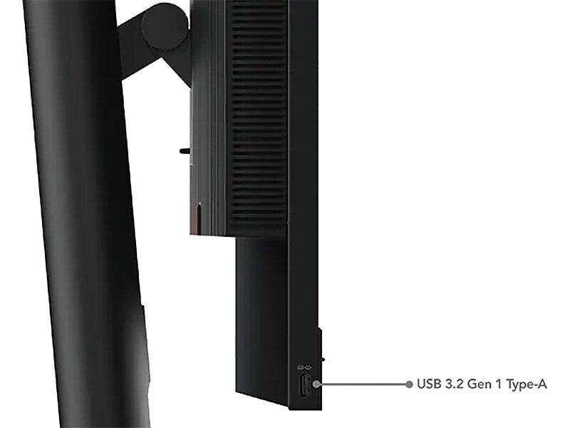 Lenovo ThinkCentre Tiny-In-One 24 Gen 5 23.8" 60 Hz LED Monitor, Black (12NAGAR1US)