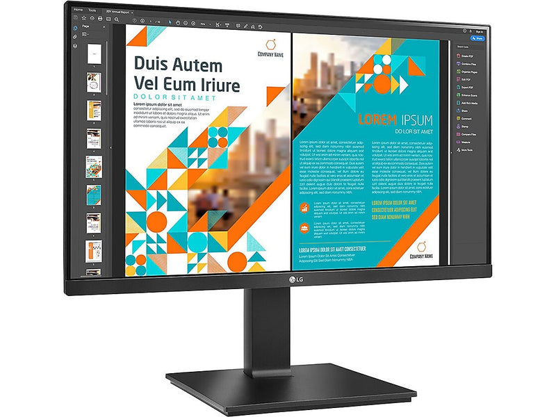 LG 23.8" LCD Monitor, Black (24BP55Q-B)