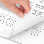 2026 AT-A-GLANCE Contemporary 21.75" x 17" Monthly Desk Pad Calendar, White/Black (SK24X-00-26)