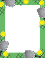 Great Papers Pickleball Everyday Letterhead, Multicolor, 50 Sheets/Pack (2025017)