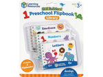 Learning Resources Skill Builders! Preschool Flash Card Flip-Books, 3 Books/Set (LER6191)