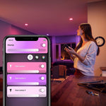 Philips Hue 62W Equivalent E26 LED Smart Downlight, Cool White (578419)