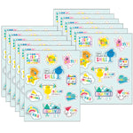 Carson Dellosa Education Happy Place Motivators Motivational Stickers, Multicolored, 72/Pack, 12 Packs/Bundle (CD-168318-12)