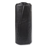 Interplast Linear Low Density Polyethylene, LLDPE, 1.5 mil Black 38X58 , 20 Bags/Roll 5 Rolls/Case