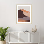 Amanti Art Desert Dunes II by Annie Warren Wood Framed Wall Art Print, 33" x 41" (A42676845869)