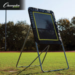 Champion Sports Deluxe Steel Lacrosse Ball Rebounder, Black (CHSLBT43)