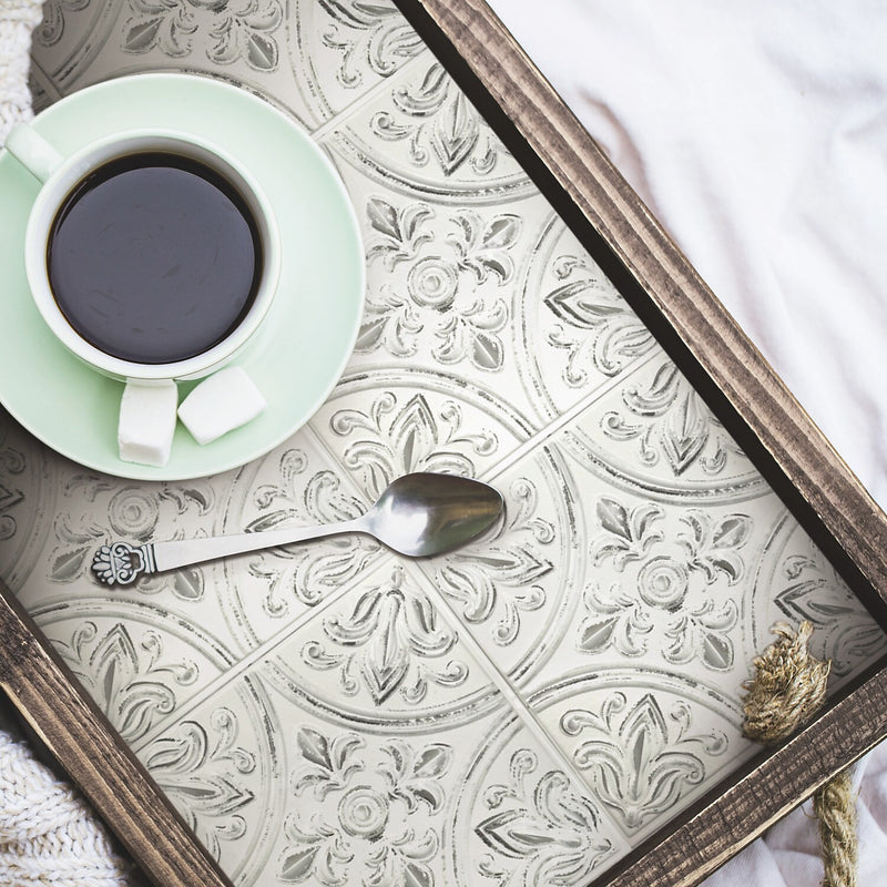 York Wallcoverings Tin Tile Peel and Stick Backsplash (TIL4623FLT)