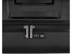 Bugatti Wellington 30" Hardside Suitcase, 8-Wheeled Spinner, TSA Checkpoint Friendly, Black (HLG5128-BLACK)