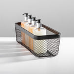 mDesign Steel Organizer, Matte Black (25960)