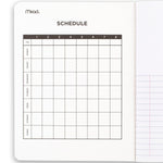 Mead Square Deal 1-Subject Composition Notebooks, 7.5" x 9.75", Wide Ruled, 100 Sheets, Black (09920)