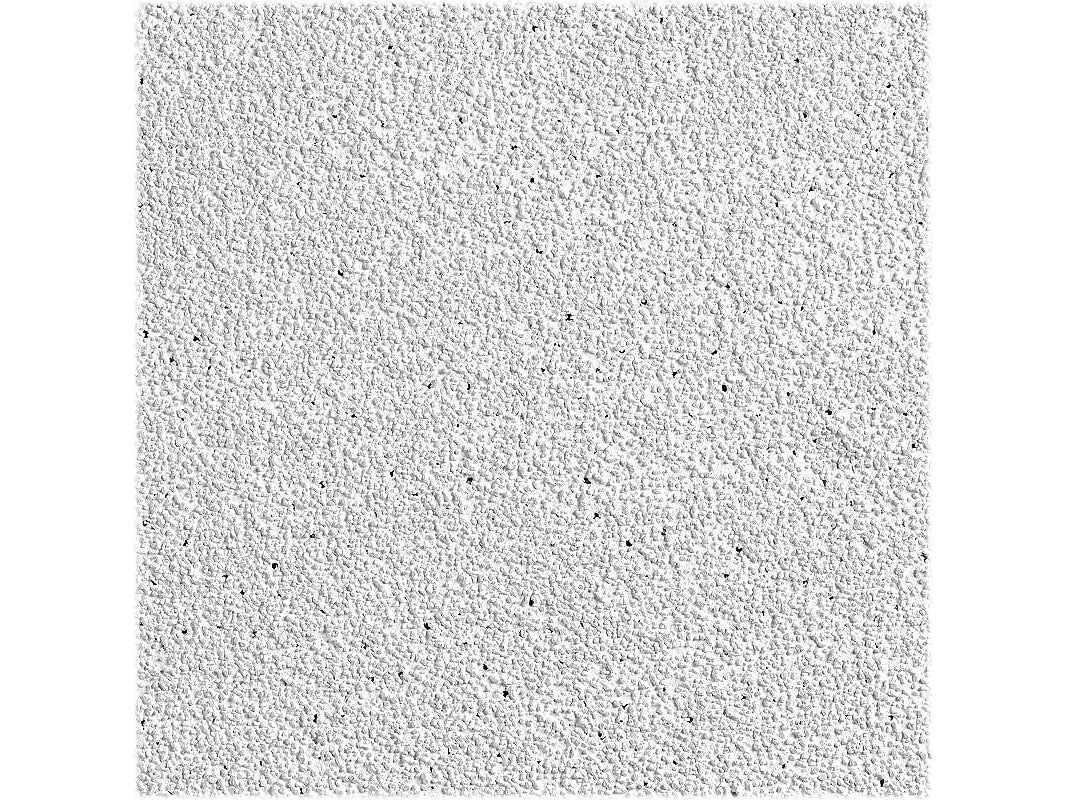 Armstrong MESA Beveled Tegular Edge Ceiling Tile, 24" x 24", White, 12/Carton (BP682)