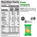 Deep River Snacks Gluten Free Zesty Jalapeno Kettle Cooked Potato Chips, 2.0 oz., 24/Box (220-02563)