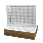Flipside Bar Chart Graph Board Set, 12" x 9", 24/Pack (44159)