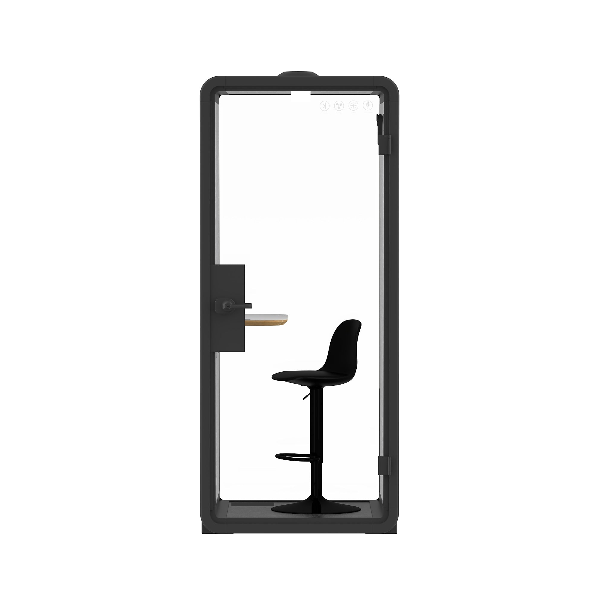 FlexiSpot WorkCube Series Sound Absorbing Privacy Booth, Gray (P1F-2G-KIT)