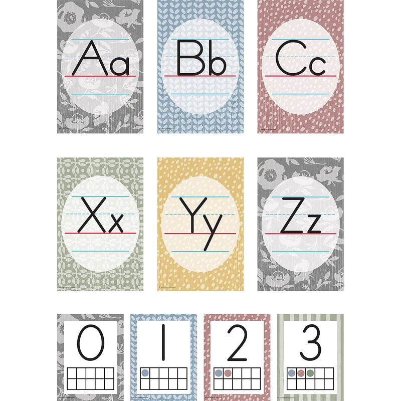 Teacher Created Resources Classroom Cottage Alphabet Bulletin Board Set, 37/Set (TCR7171)