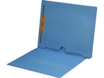 Medical Arts Press End Tab File Folder, Straight Cut, Letter-Size, Blue, 50/Box (S-09018-BLU)
