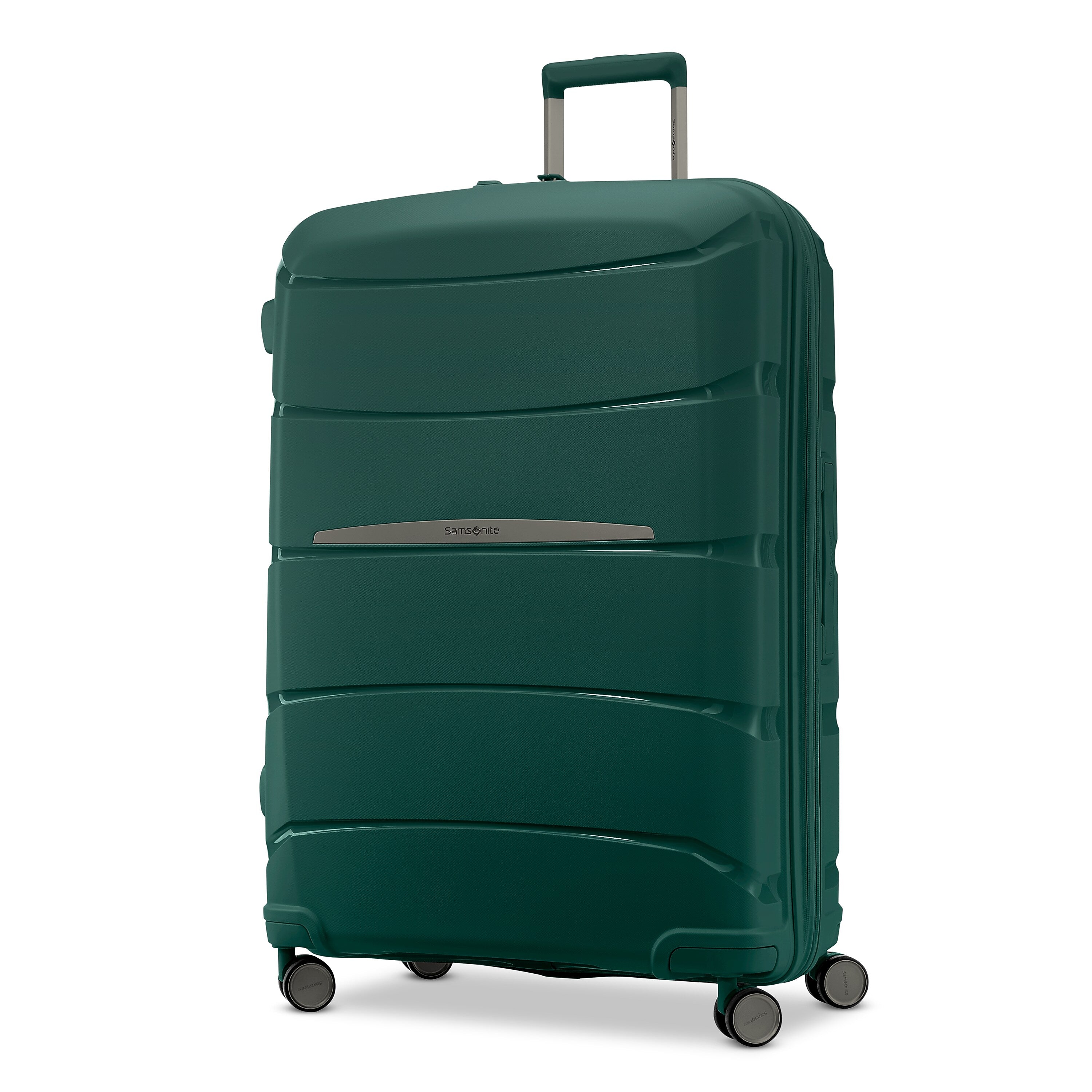 Samsonite Outline Pro 12.5" Hardside Suitcase, 4-Wheeled Spinner, Emerald Green (137395-1327)