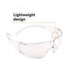 3M SecureFit Protective Eyewear, Clear Lens (SF201AF)