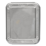 HFA Half Steam Table Pan Lids, Full Curl, 11.16 x 0.62 x 12.75, 100/Carton