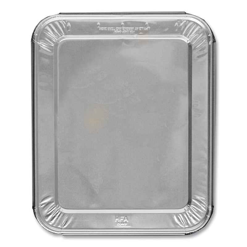 HFA Half Steam Table Pan Lids, Full Curl, 11.16 x 0.62 x 12.75, 100/Carton