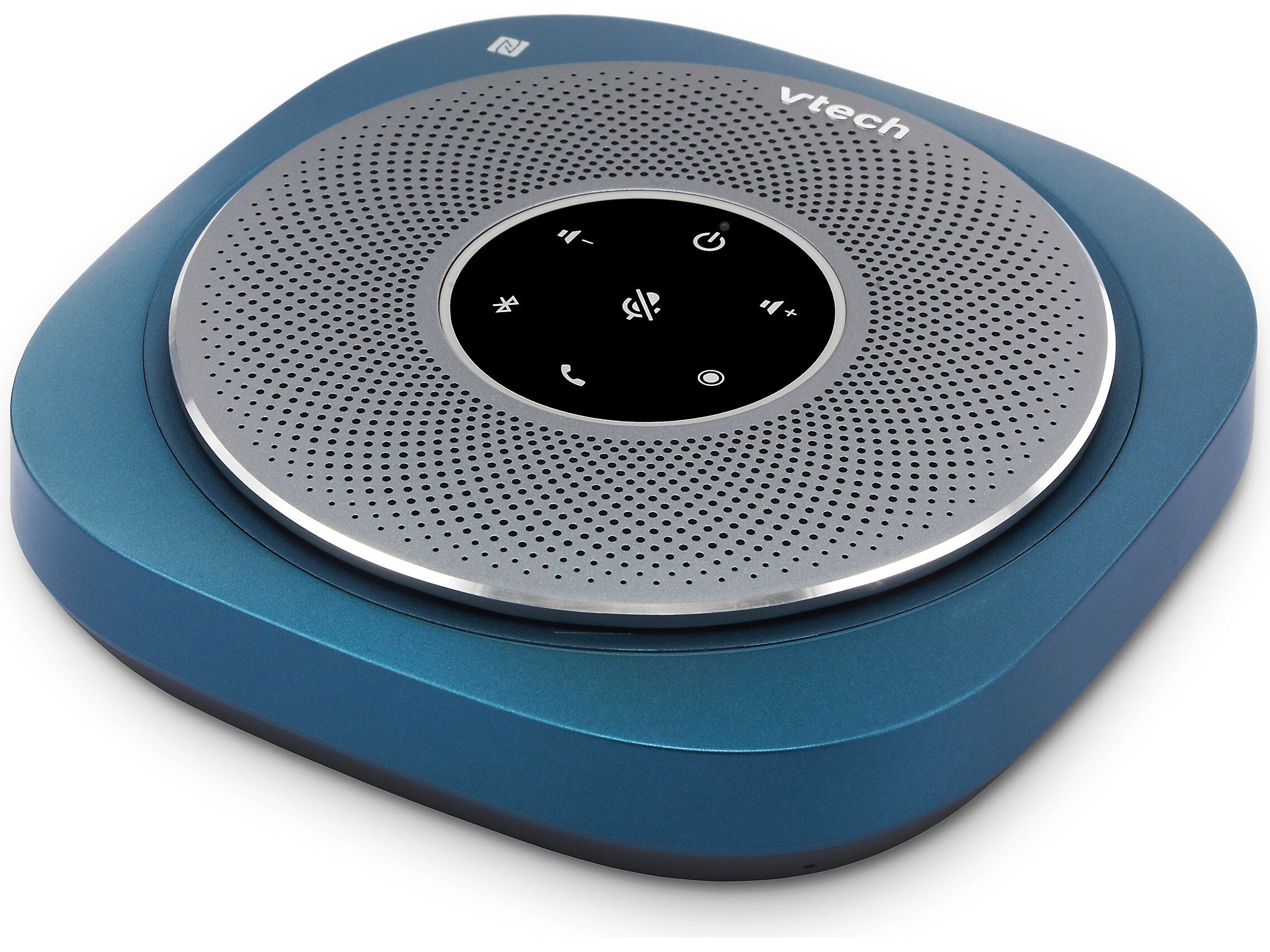 VTech VCS601 Cordless Conference Speakerphone, Blue/Gray (80-2537-00)