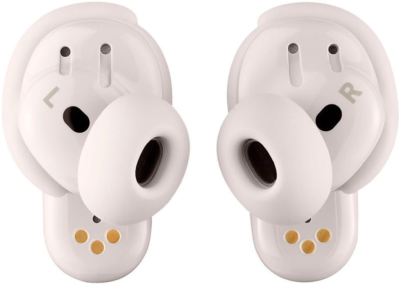 Bose QuietComfort Ultra True Wireless Noise Cancelling In-Ear Earbuds, White Smoke (882826-0020)