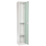 AdirOffice 72"H Single Tier Misty Green Storage Locker (ADI629-201-MGRN-DL)