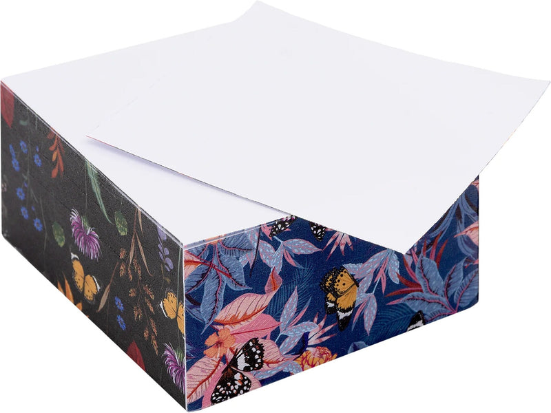 Pukka Pad Bloom Memo Block, 3.15" x 3.15", Multicolor, 500 Sheets/Pad, 2 Pads/Pack (9514-BLM)
