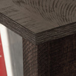 Sauder Select 42"H 9-Shelf Cube Organizer, Blade Walnut (433979)