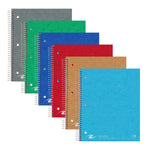 Roaring Spring Paper Products 3-Subject Notebooks, 8.5" x 11", College Ruled, 120 Sheets, /Carton (11384CS)