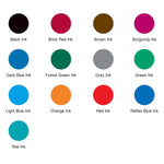 1 Color Standard 2 Pocket Custom Presentation Folder, 500/Box