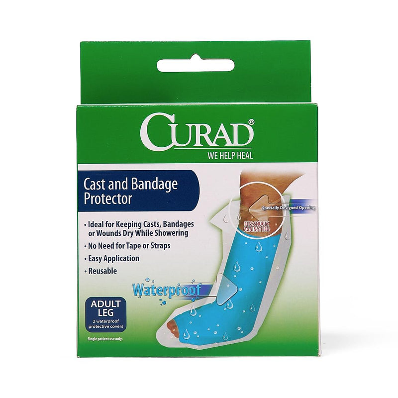 Curad Cast and Bandage Protector, Adult Leg, 6/Box (CUR200ALL)