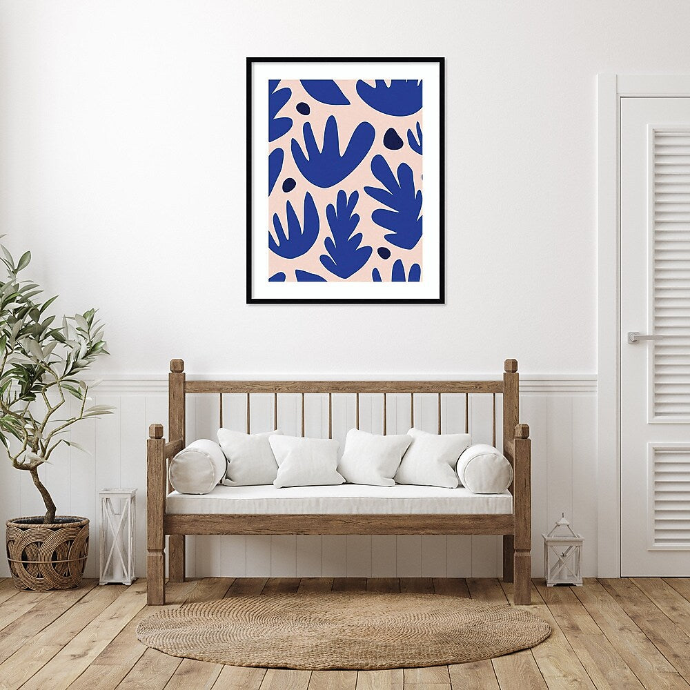 Amanti Art Bluebell Poster by Urban Road Wood Framed Wall Art Print, 33" x 41" (A42675529135)