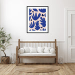 Amanti Art Bluebell Poster by Urban Road Wood Framed Wall Art Print, 33" x 41" (A42675529135)