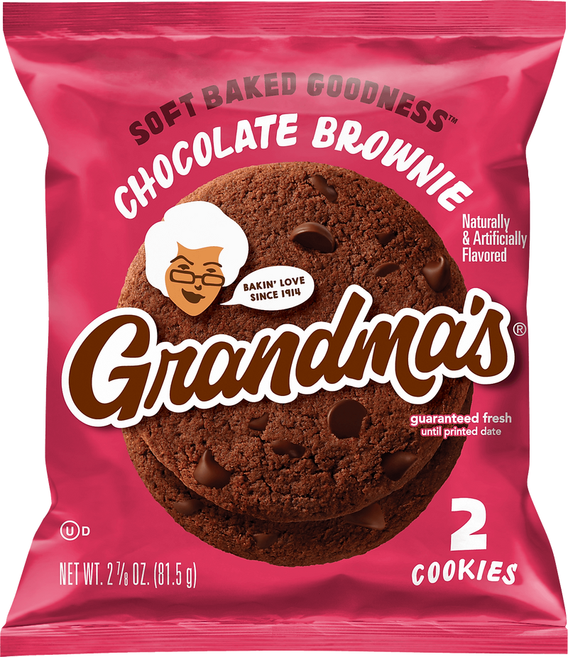 Grandma's Brownies, Chocolate, 2.5 Oz., 60/Carton (FRI10310)