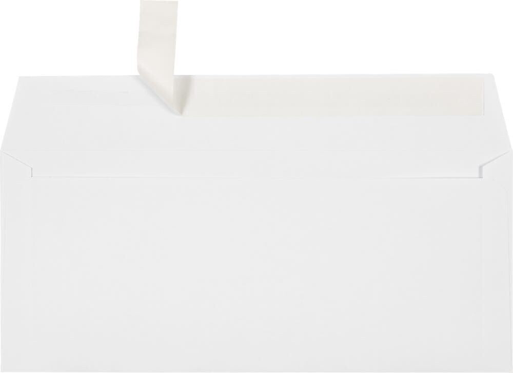 JAM Paper Self Seal #10 Booklet Envelope 4 1/8" x 9 1/2", White, 50/Pack (75746-50)