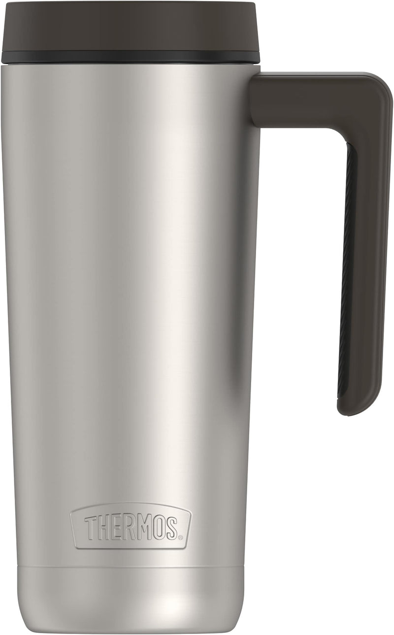 Thermos Alto Stainless Steel Vacuum Insulated Travel Mug, 18 oz., Matte Stainless (EATS1309MS4)