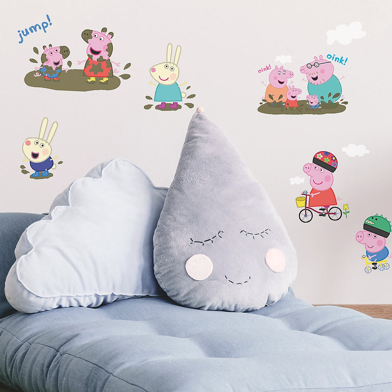 York Wallcoverings Peppa the Pig Children's Decals, Cartoons (RMK3183SCS)