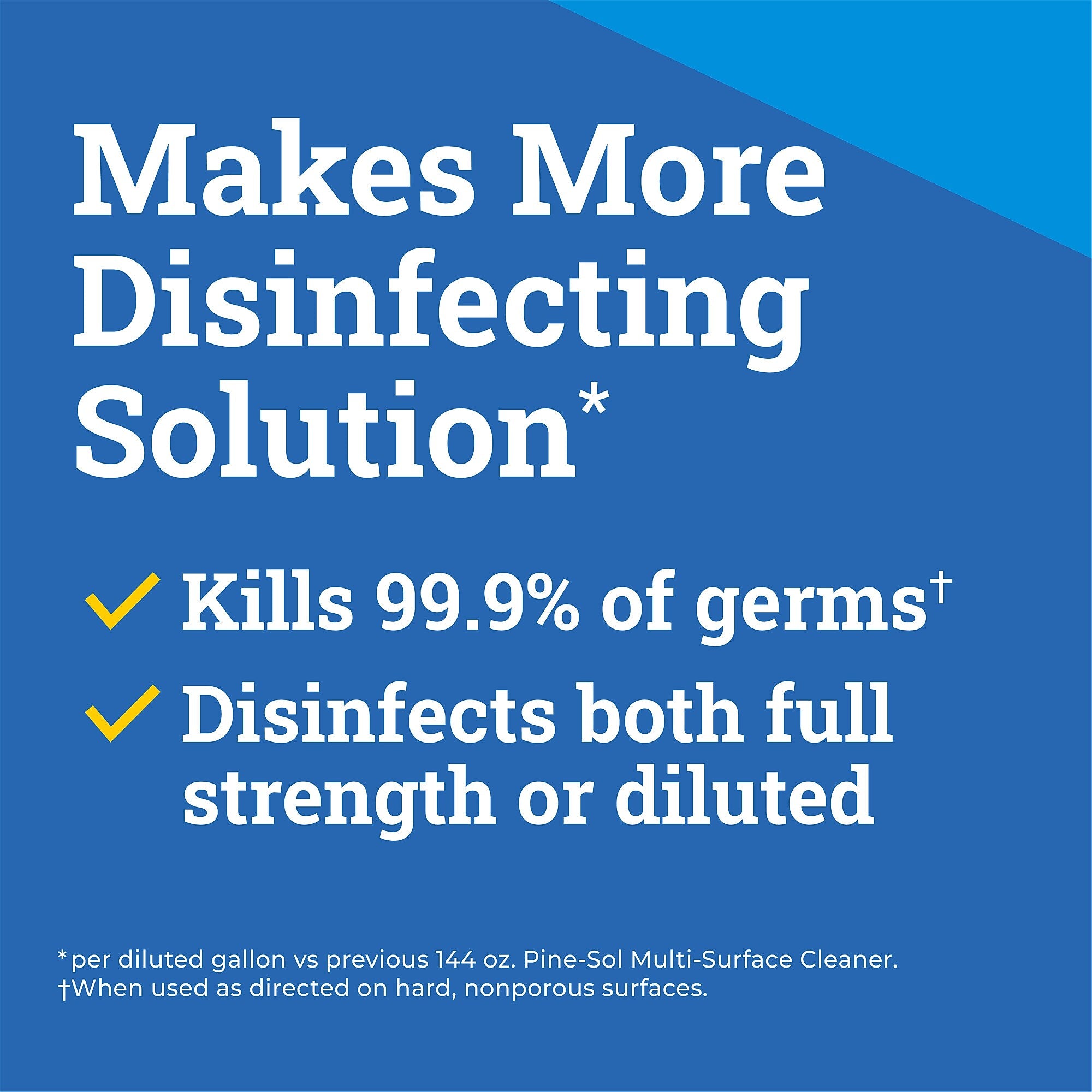 Pine-Sol  Disinfecting Multi-Surface Cleaner Degreaser, Original Pine, 80 Fl. Oz. 3/Carton (60606CT)