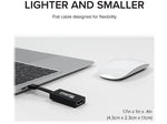 Plugable USB C to HDMI Video Adapter, Male to Female, Black (USBC-THDMI)