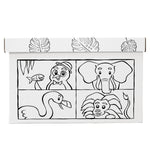 Bankers Box at Play Animal Print Toybox