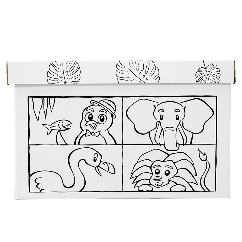 Bankers Box at Play Animal Print Toybox