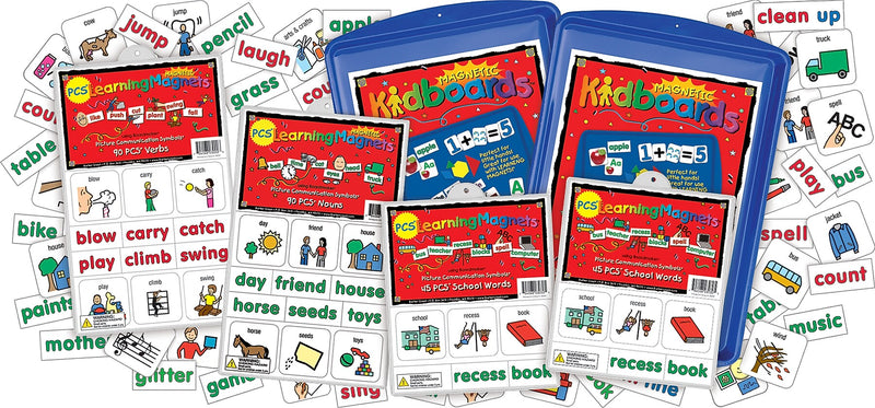 Barker Creek Learning Magnets PCS Activity Kit, 542/Set (LM3045)